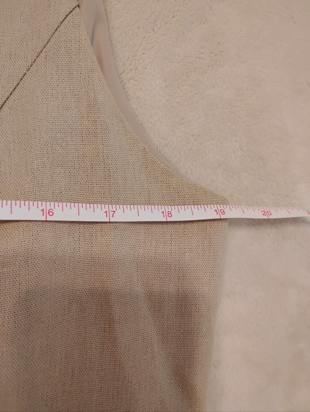 Steve Madden Beige Button Front Vest Size Large NWT MSRP $74 - Picture 6 of 10